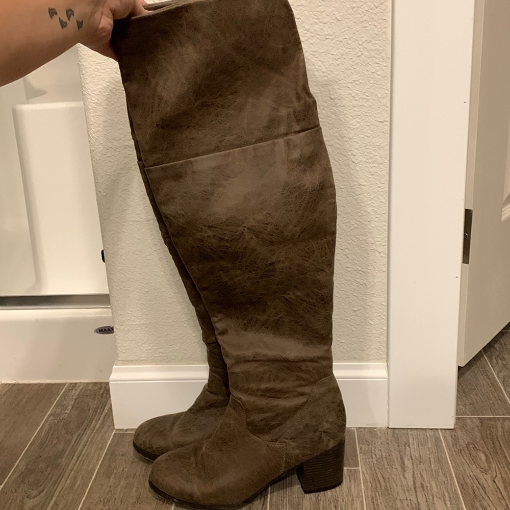 JustFab Norra Boot Brown size 10